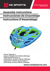 MD SPORTS WSP100 017G Instructions D'assemblage