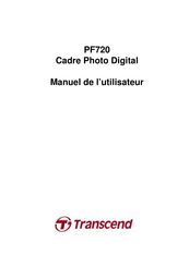 Transcend PF720 Manuel De L'utilisateur