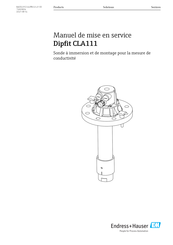 Endress+Hauser Dipfit CLA111 Manuel De Mise En Service