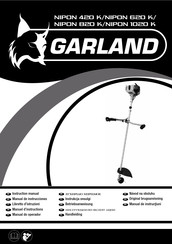 Garland NIPON 820 K Manuel D'instructions
