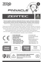 Zero PINNACLE ZERTEC Manuel D'instructions