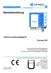 afriso Eurovac NV Notice Technique