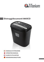 Titanium 080XCD Guide D'utilisation