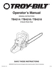 Troy-Bilt TB4218 Manuel D'utilisation