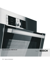 Bosch HBB73C5 2F Série Notice D'utilisation