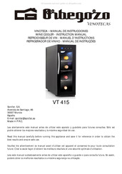 Orbegozo VT 415 Manuel D'instructions