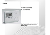 OEG Como Notice D'utilisation Et D'installation