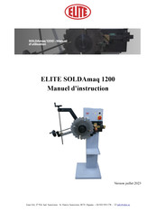 Elite SOLDAmaq 1200 Manuel D'instructions