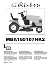 Mr.Bricolage MBA165107HK2 Manuel D'instructions