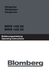 Blomberg BRFB 1452 SS Notice D'utilisation