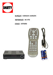 Harman Kardon HK 970 Manuel De L'utilisateur