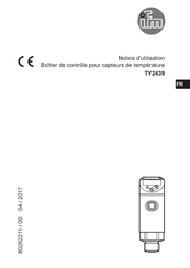 IFM TY2439 Notice D'utilisation