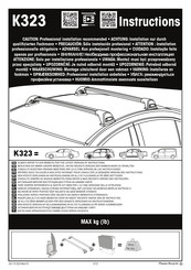 Yakima K323 Instructions