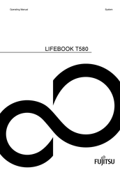 Fujitsu LIFEBOOK T580 Mode D'emploi