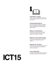 Jonsered ICT15 Manuel D'instructions