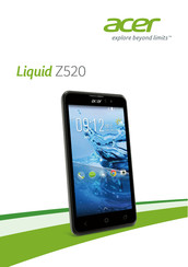 Acer Liquid Z520 Mode D'emploi