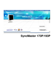 Samsung SyncMaster 173P plus Mode D'emploi