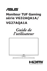 Asus TUF Gaming VG32AQA1A Guide De L'utilisateur