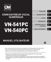 OM SYSTEM VN-540PC Manuel Utilisateur