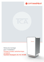 TCA OptimaHeat Comfort Compact 8 Notice De Montage Pour Installateurs