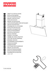 Franke FVAS A80 BK Manuel D'installation