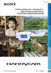 Sony HDR-PJ30 Guide Pratique
