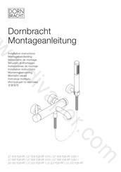 Dornbracht 27 806 625-FF 0050 Instructions De Montage