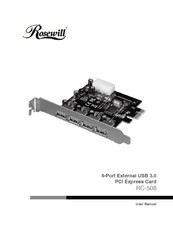 Rosewill RC-508 Manuel De L'utilisateur