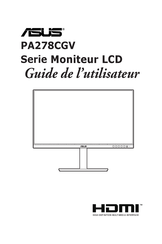 Asus PA278CGV Serie Guide De L'utilisateur
