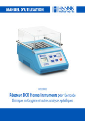 Hanna Instruments HI839800-02 Manuel D'utilisation