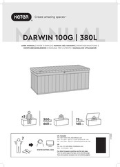 Keter DARWIN 100G/380L Mode D'emploi