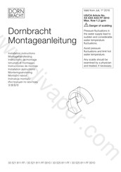 Dornbracht 33 525 811-FF 0010 Instructions De Montage