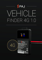 PAJ GPS VEHICLE FINDER 4G 1.0 Notice D'utilisation