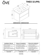 OVE THEO 32 Instructions D'assemblage