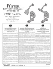 Pfister Contempra 808-NC10 Mode D'emploi