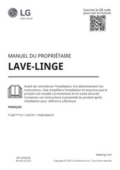 LG F94R76WHST Manuel Du Propriétaire