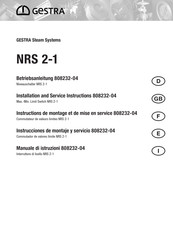 GESTRA NRS 2-1 Instructions De Montage Et De Mise En Service
