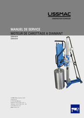 Lissmac CDM 46 W Manuel De Service