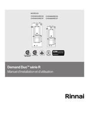 Rinnai Demand Duo CHS19980RECiP Manuel D'installation Et D'utilisation