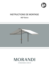 MORANDI MSF-Bistrot Instructions De Montage