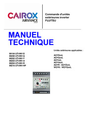Fujitsu AIRVANCE CAIROX AOYD L Serie Manuel Technique