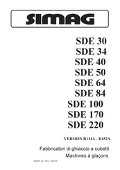 SIMAG SDE 34 Mode D'emploi