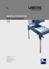 Lissmac DTS 400 Manuel D'utilisation