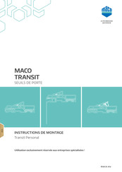 Maco TRANSIT Instructions De Montage