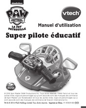 VTech Nickelodeon Pat'Patrouille Super Pilote Manuel D'utilisation