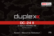 JETI model Duplex DC-24 II Manuel De L'utilisateur