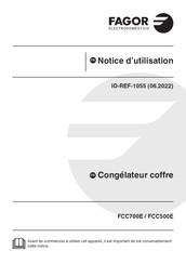 Fagor FCC700E Notice D'utilisation