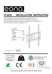 Eono PL2432 Instructions D'installation