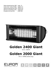 EUROM Golden Giant 2400 Manuel D'utilisation