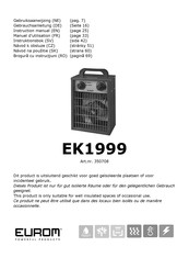 EUROM EK1999 Manuel D'utilisation